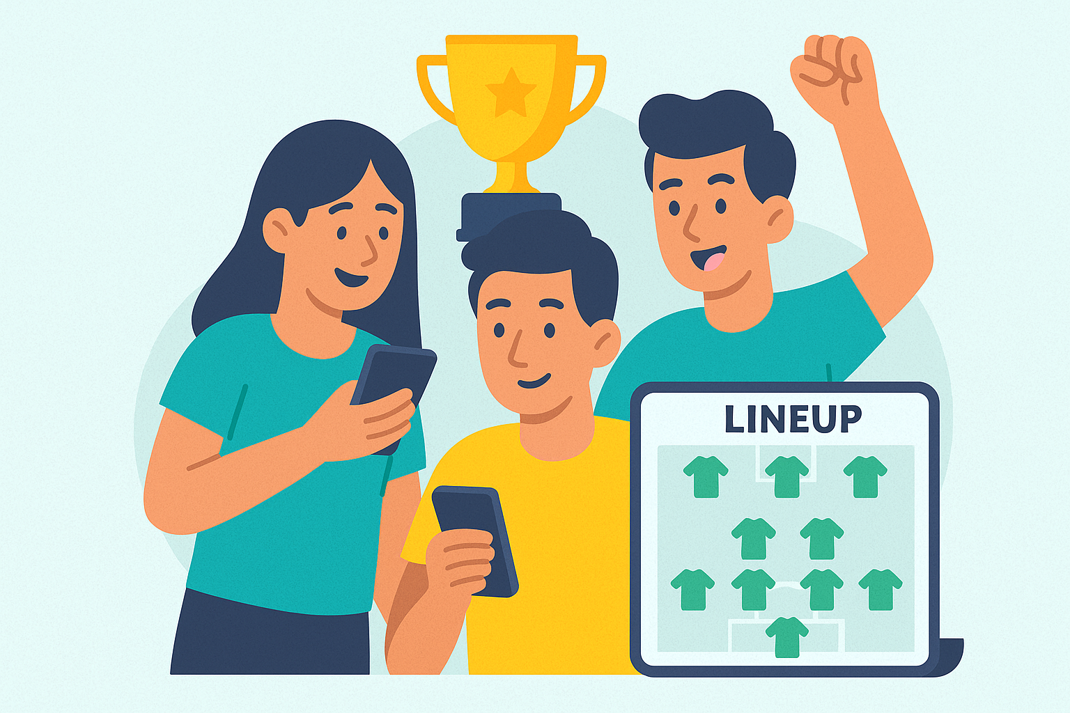 Create friends league